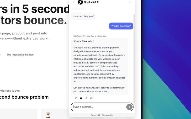 SiteAssist screenshot 3