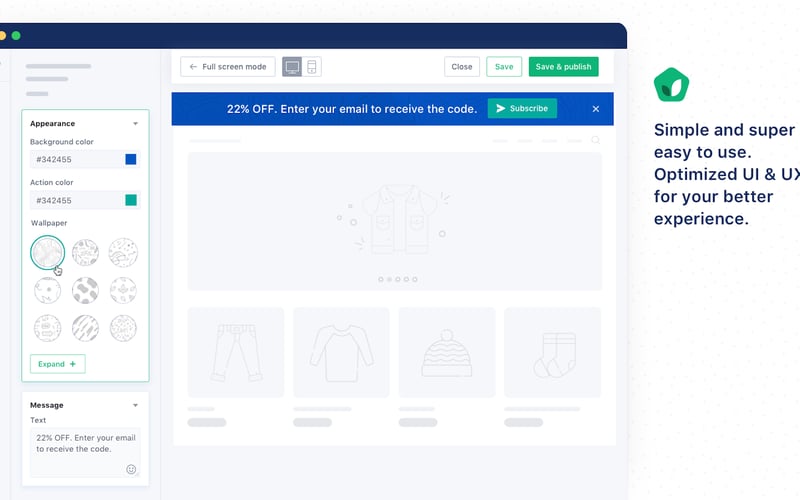 SiteKit - Promotion Bar & Popup screenshot 3