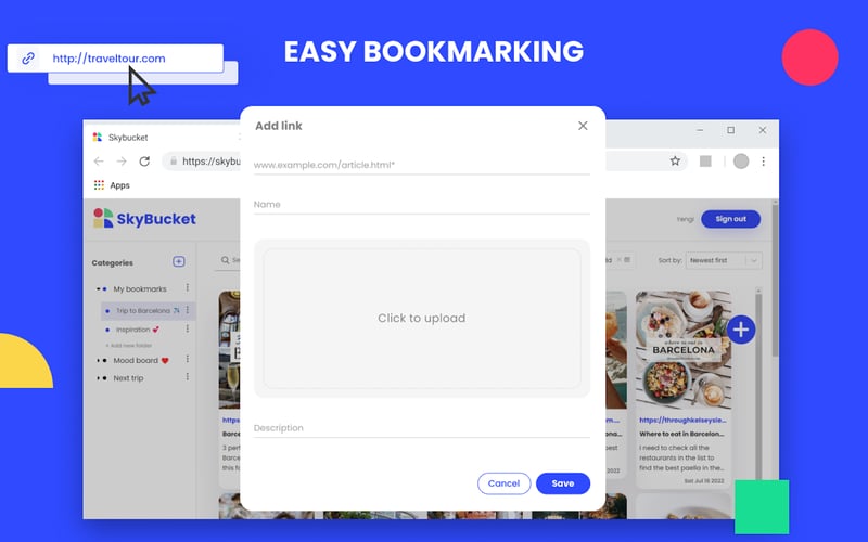 SkyBucket screenshot 2