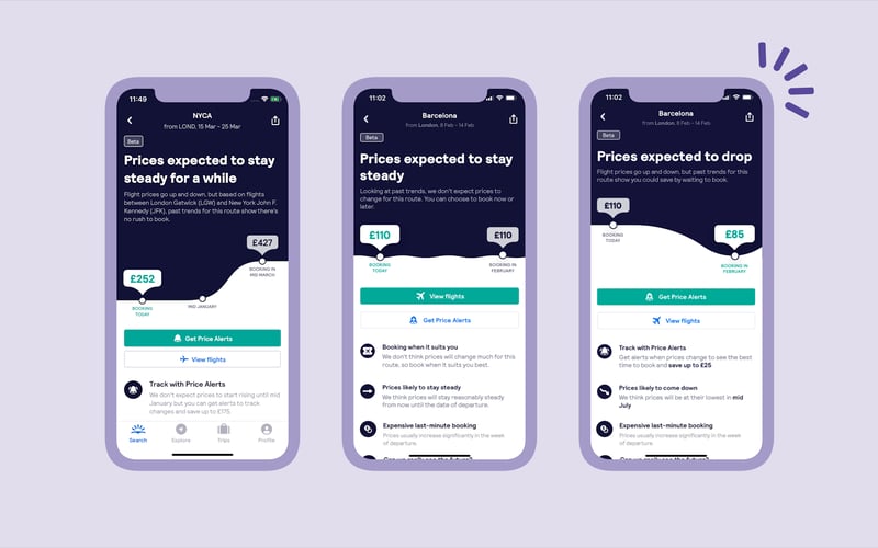 Skyscanner screenshot 1