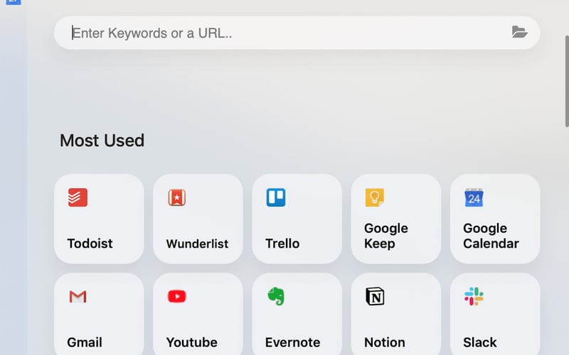 Slidepad screenshot 1