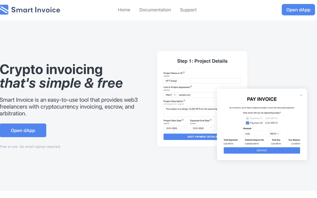 Smart Invoice preview
