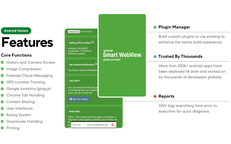 Smart WebView screenshot 1