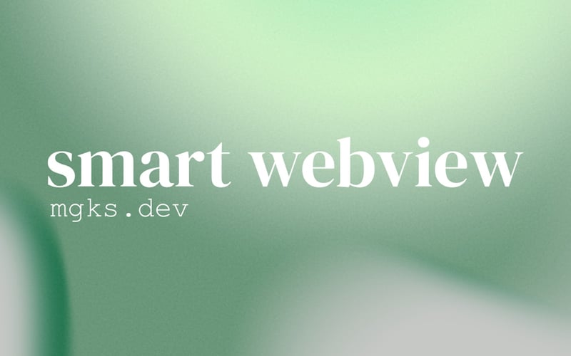 Smart WebView screenshot 2