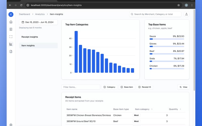 Snapceipt screenshot 2