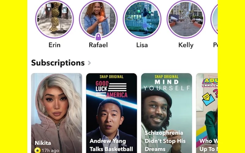 Snapchat screenshot 2