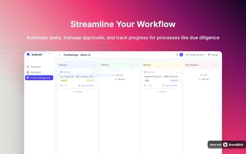 Snapvault screenshot 3