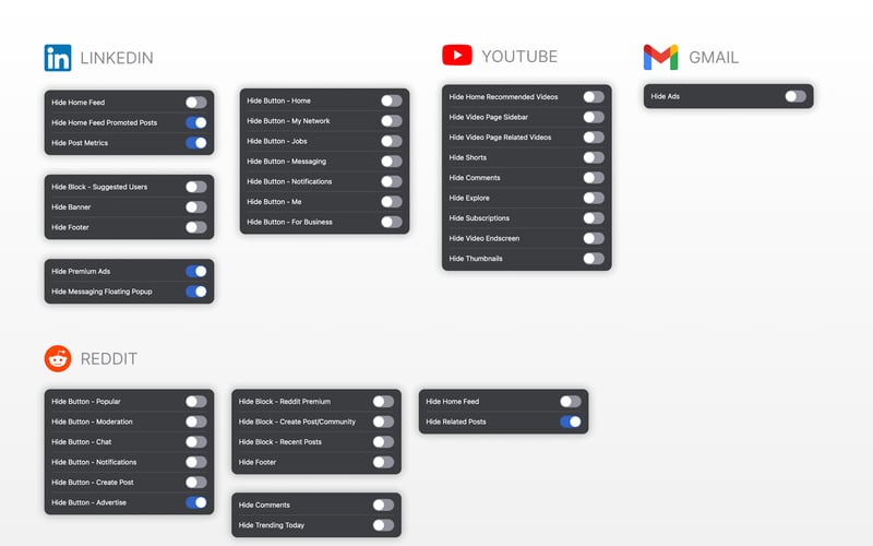 SocialFocus screenshot 2