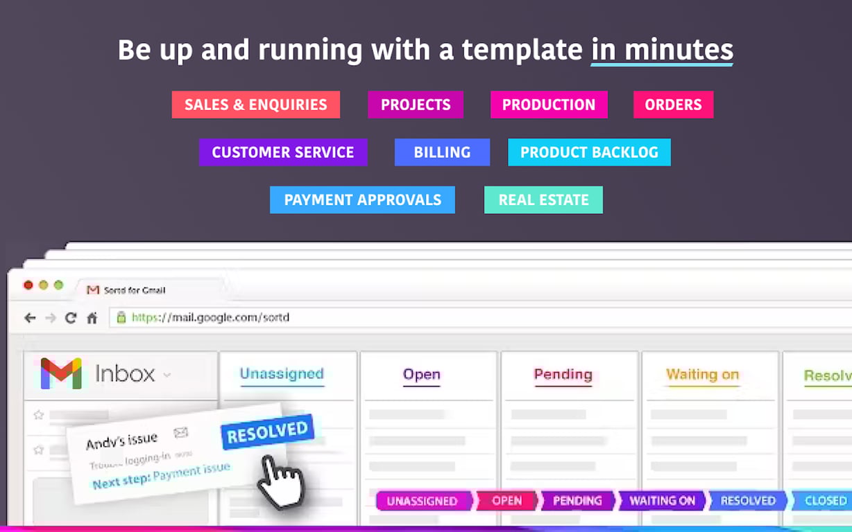 Sortd for Gmail preview