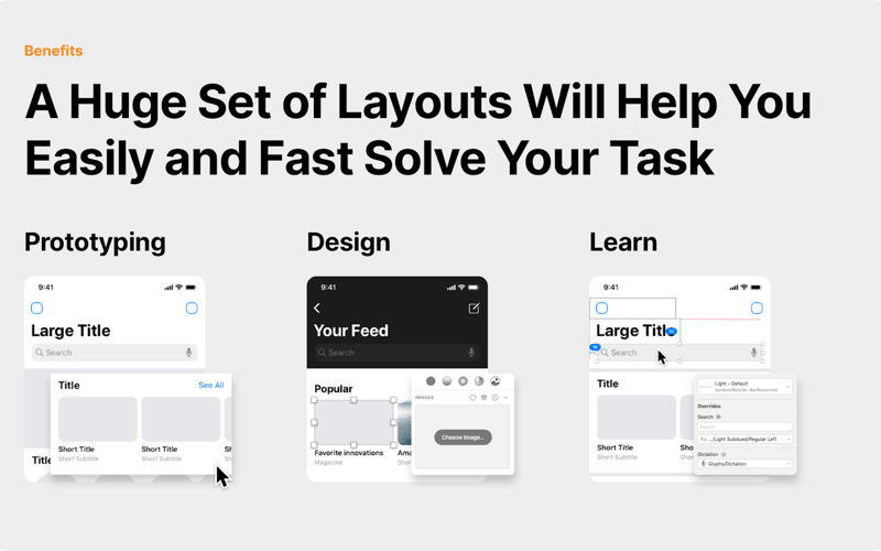 Source Wireframe Kit screenshot 2