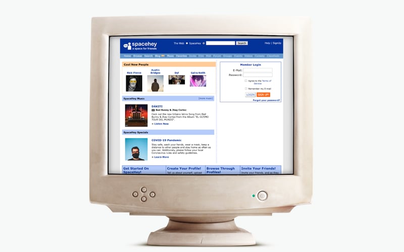 SpaceHey screenshot 1