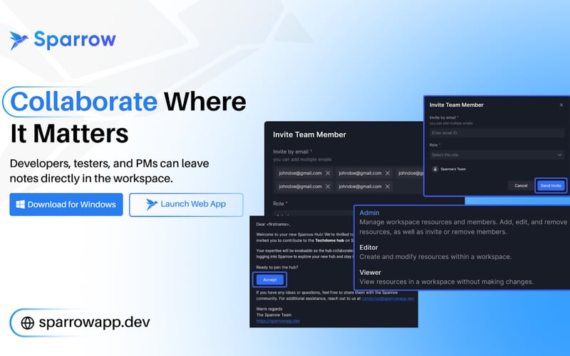 Sparrow screenshot 3