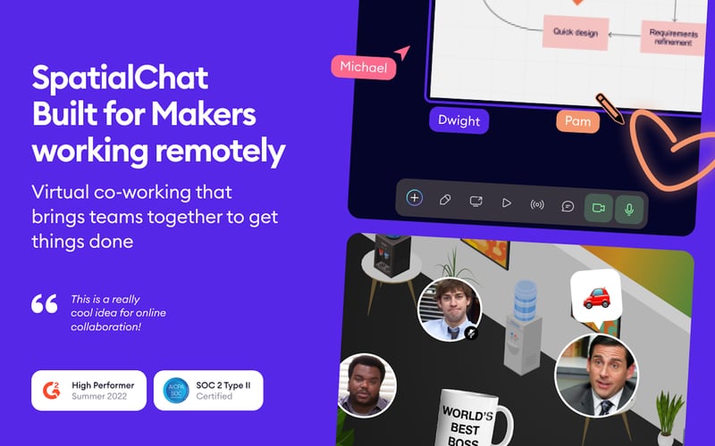 SpatialChat screenshot 1