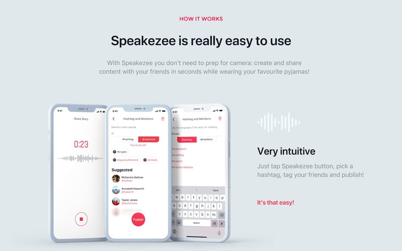 Speakezee Social Audio screenshot 3