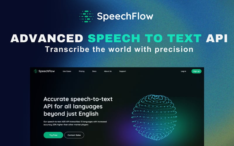 SpeechFlow screenshot 1