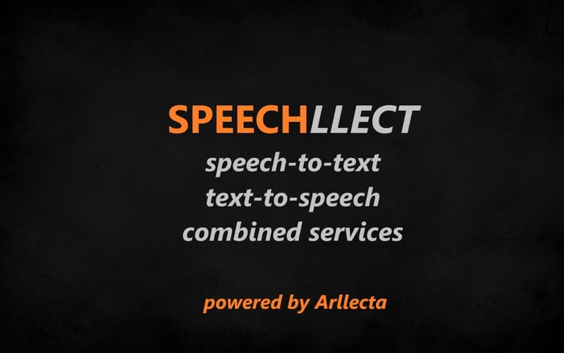 Speechllect screenshot 1