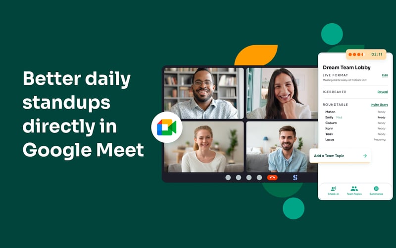 Spinach.io for Google Meet screenshot 1