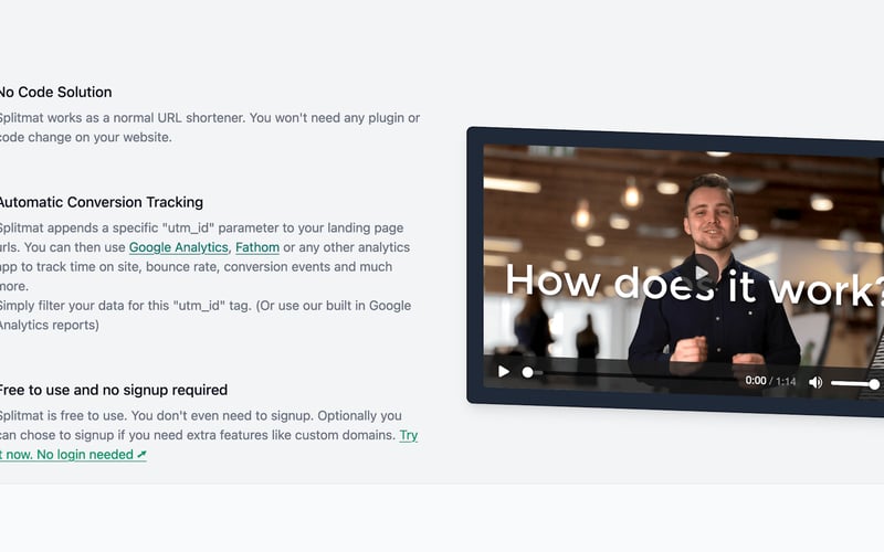 Splitmat screenshot 2