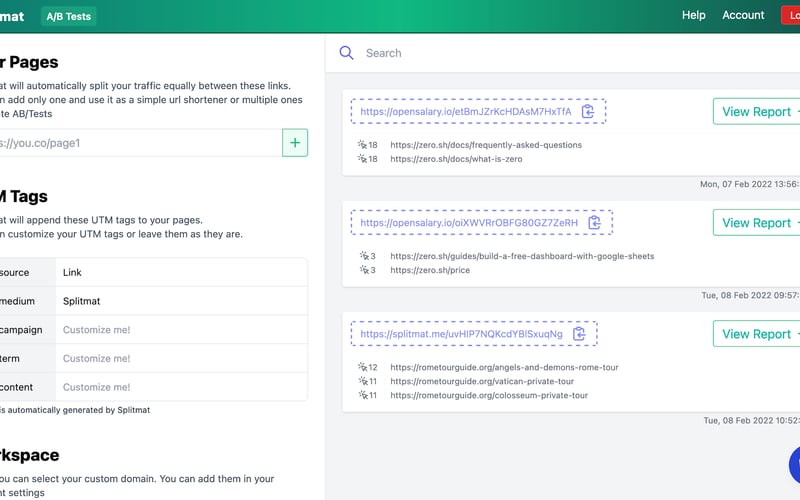 Splitmat screenshot 3