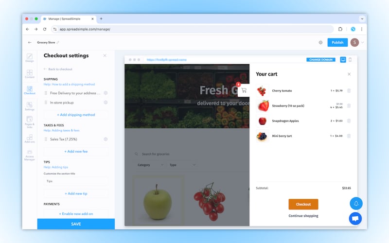 SpreadSimple screenshot 2