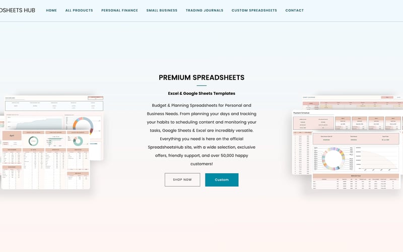 SpreadsheetsHub screenshot 2