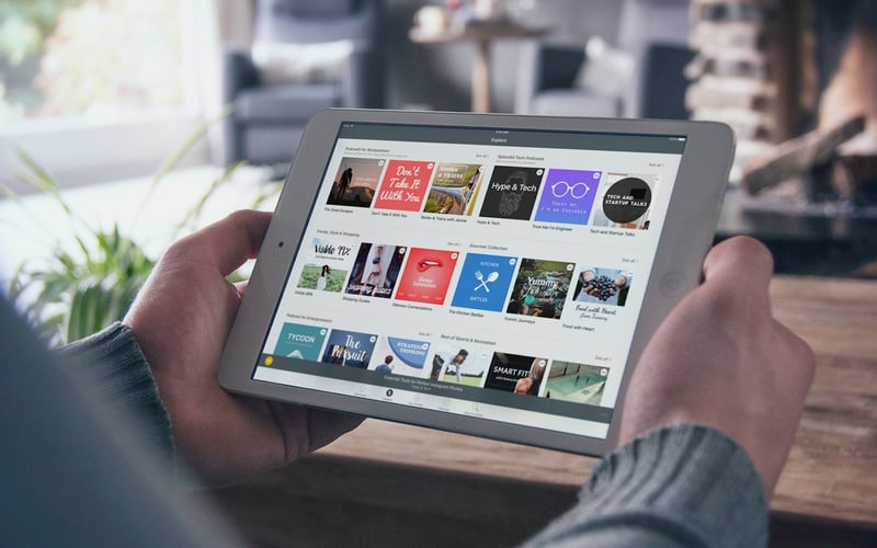 Spreaker Podcast Radio App screenshot 1