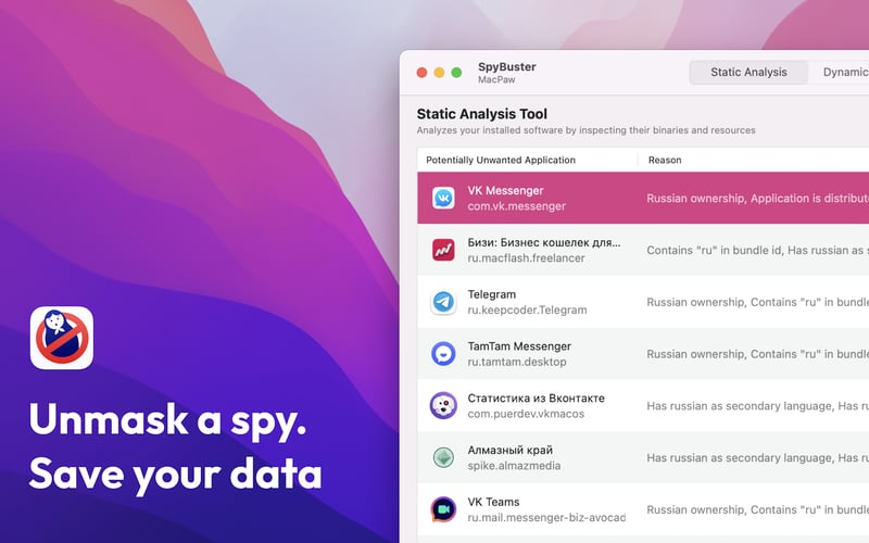 SpyBuster screenshot 1