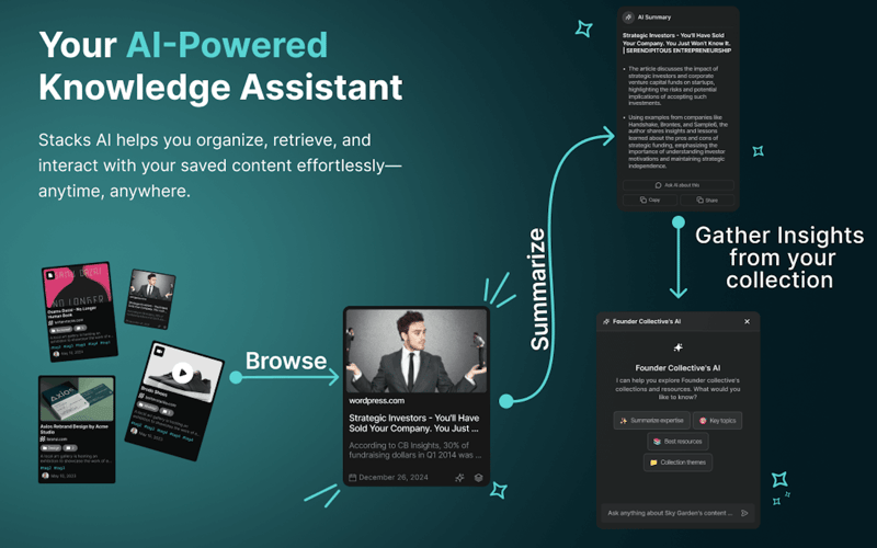 Stacks - Your quiet corner screenshot 2