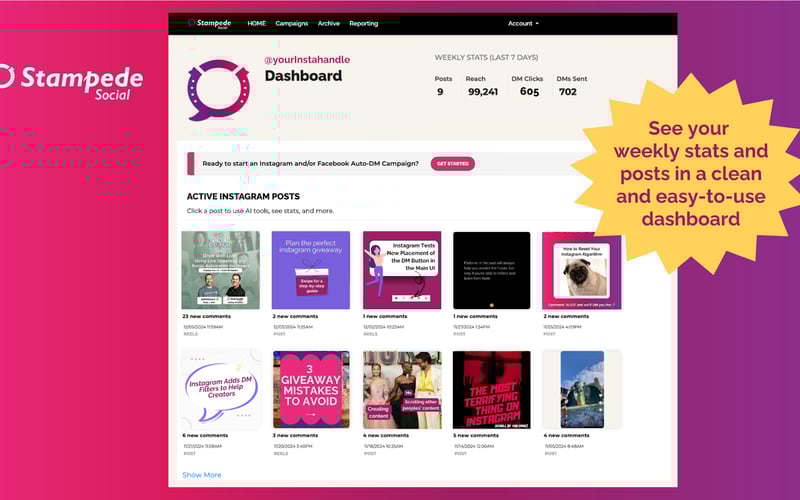 Stampede Social screenshot 2