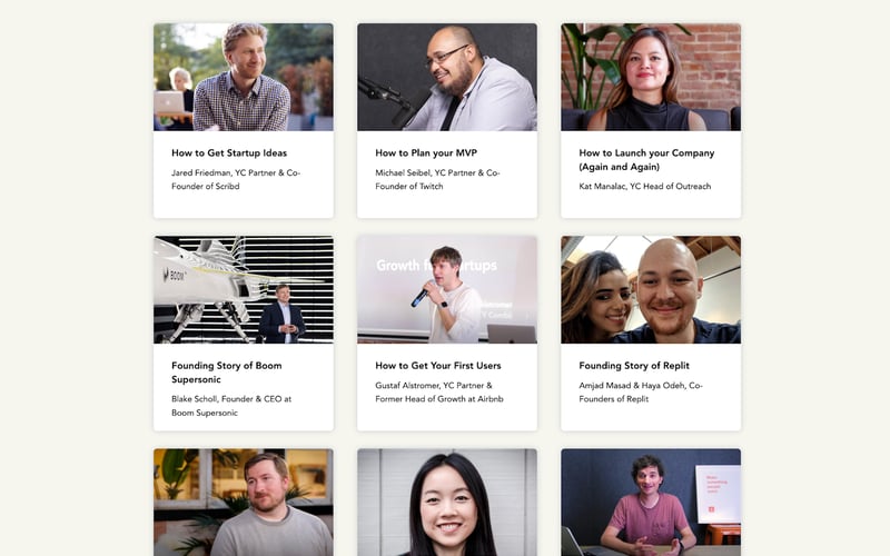 Startup School screenshot 2