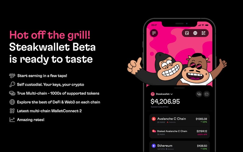 Steakwallet screenshot 2