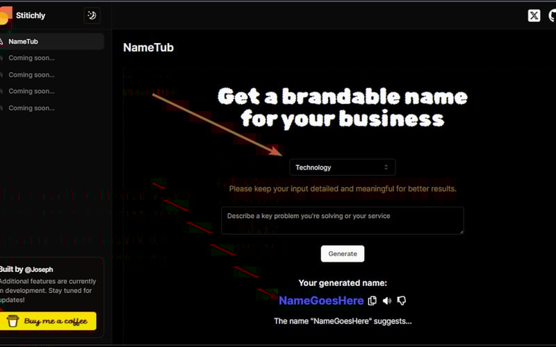 Stitchtly 1.0 screenshot 1