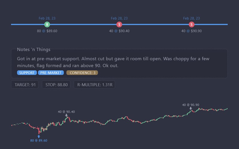 StonkJournal - Trading Journal screenshot 2