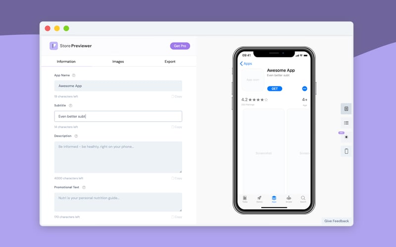 StorePreviewer screenshot 2