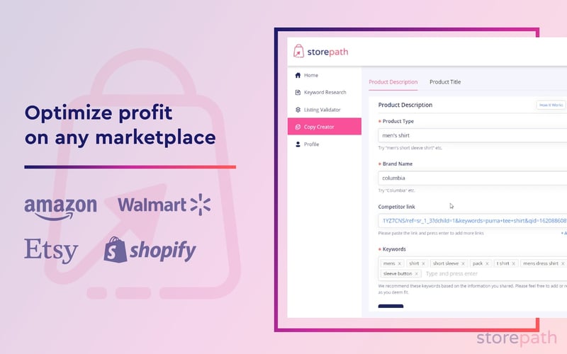Storepath screenshot 2