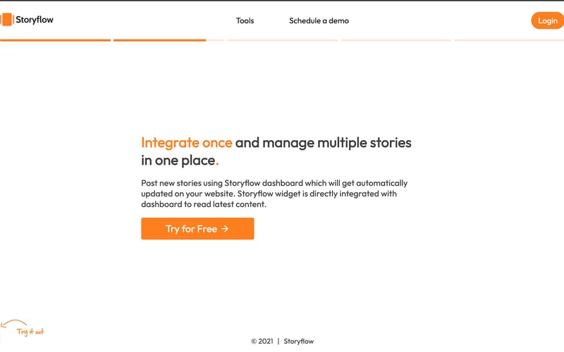 Storyflow screenshot 2