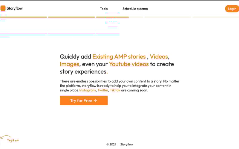 Storyflow screenshot 3