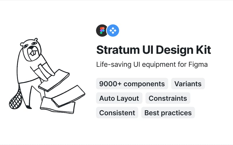 Stratum UI Design Kit for Figma screenshot 1
