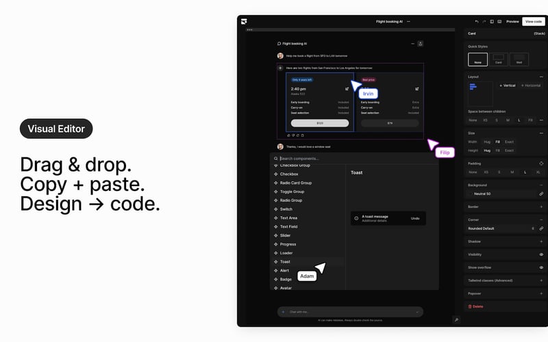 Subframe screenshot 1