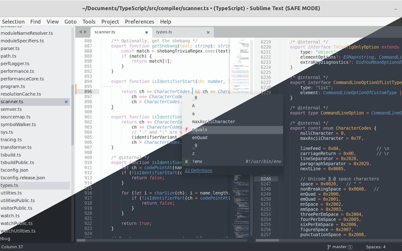 Sublime screenshot 2