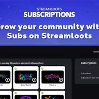 Subscriptions on Streamloots