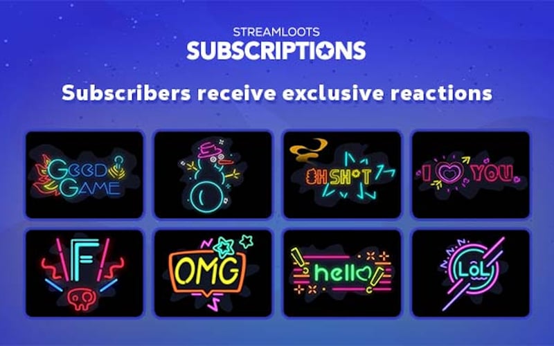 Subscriptions on Streamloots screenshot 3