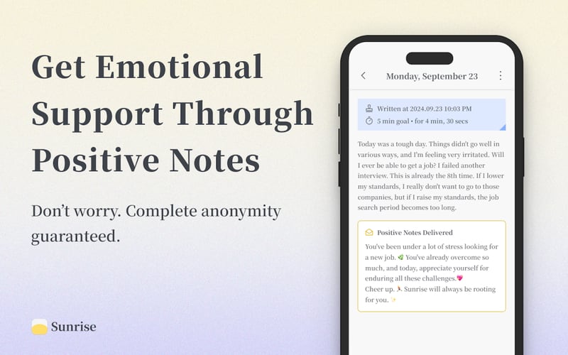 Sunrise: Guided Journaling & Mindfulness screenshot 3