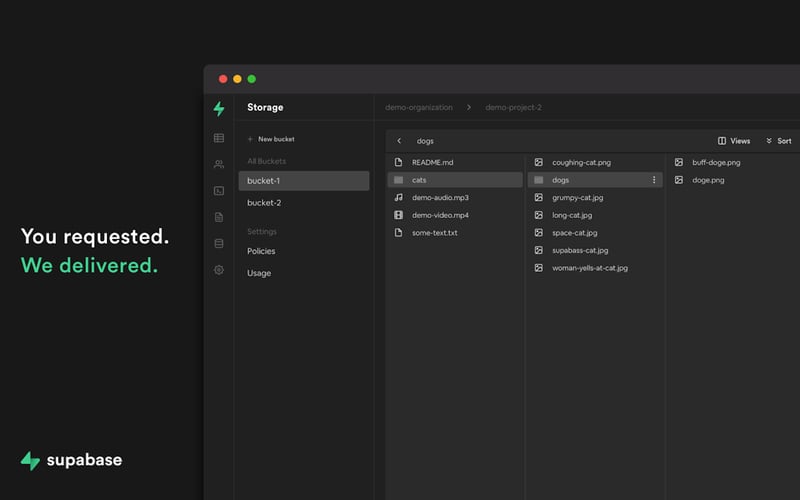 Supabase screenshot 3