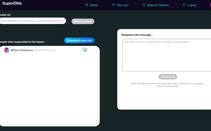 SuperDMs screenshot 2