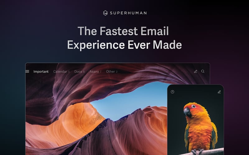 Superhuman screenshot 1