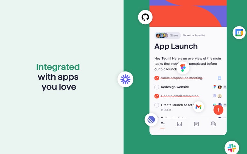 Superlist screenshot 3