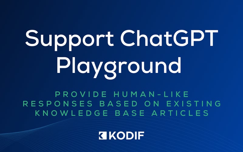 Support ChatGPT Playground screenshot 1