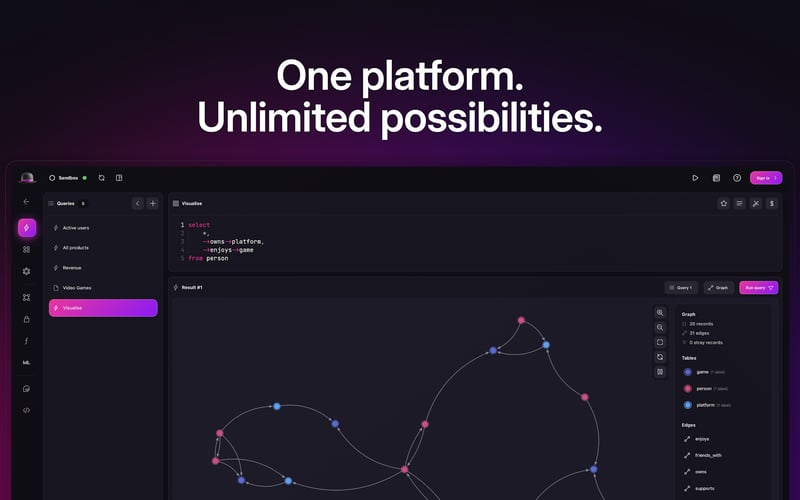 SurrealDB screenshot 2