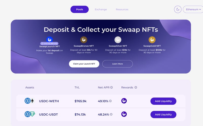 Swaap v2 screenshot 2